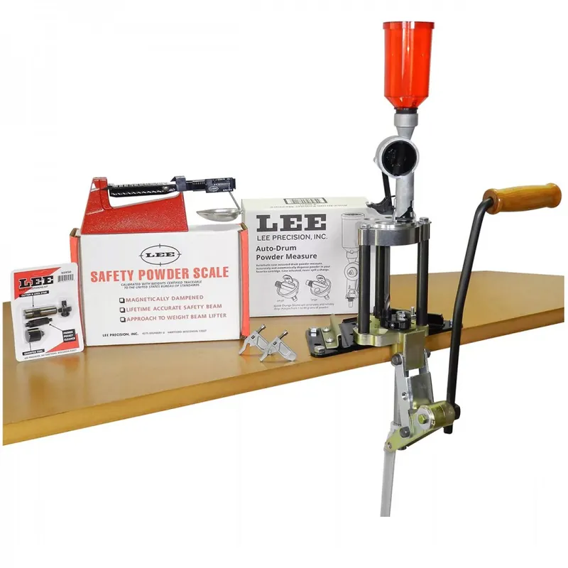 Kit LEE Pressa "Deluxe" con Turret a 4 fori 90928
