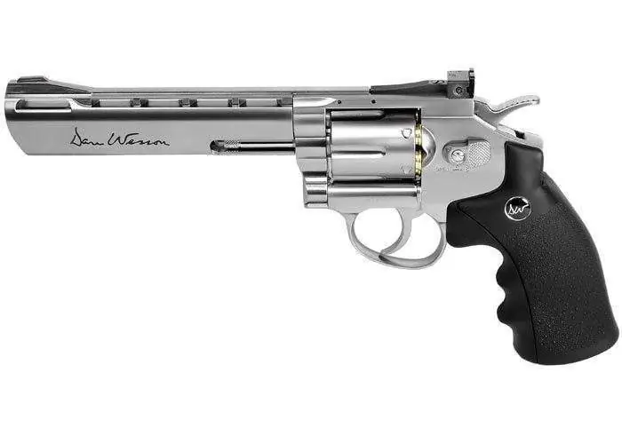 Revolver Co2 ASG Dan Wesson 6" Nickel