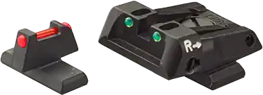 LPA Set Tacca di Mira Regolabile e Mirino in Fibra Ottica Beretta APX