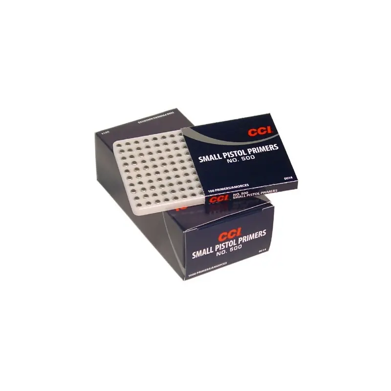 Inneschi CCI Small Pistol 500 conf. 100 pz.