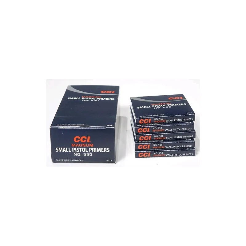 Inneschi CCI Small Pistol Magnum 550 conf. 100 pz.