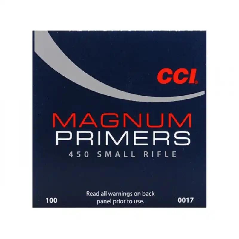 Inneschi CCI Small Rifle Magnum 450 conf. 100 pz.