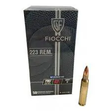 Cartucce Fiocchi cal.223Rem. 62gr. FMJ