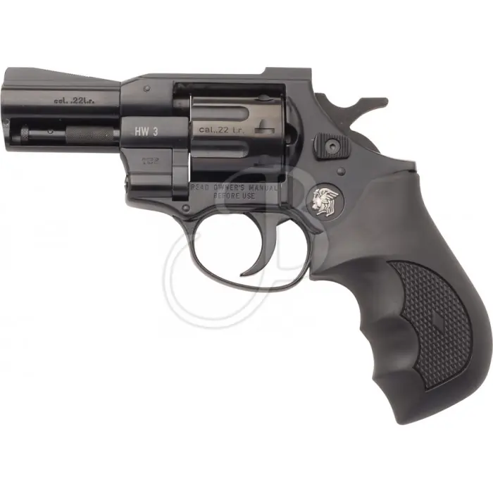 Weihrauch Revolver mod. HW 3 canna 2,75" cal. 22 LR