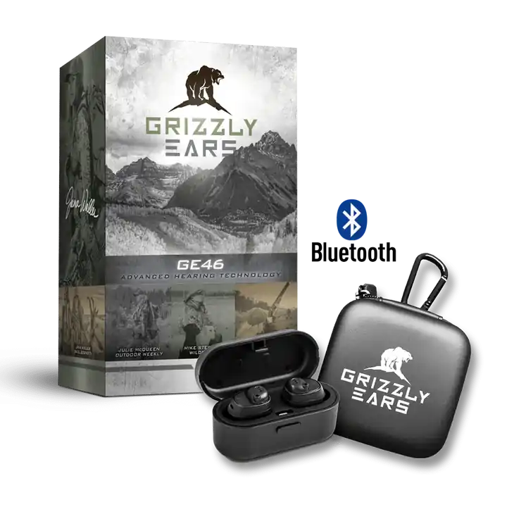 GRIZZLY EARS auricolari protettivi wireless Bluetooth mod. GE46 PREDATOR PRO