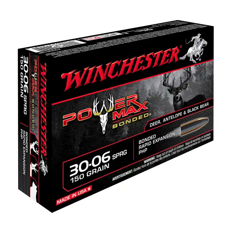 Cartucce Winchester Power Max Bonded cal. 30-06 150/180 grn.