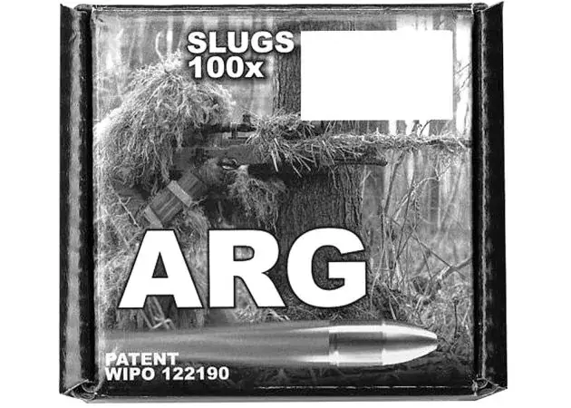ARG Slugs cal. 6,35 mm peso 38,6 grani/2,5 g. (.250) 100 Pz.