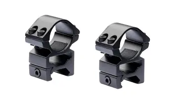 Nikko Stirling Anelli Match diam. 1" attacco slitta Picatinny Altezza media