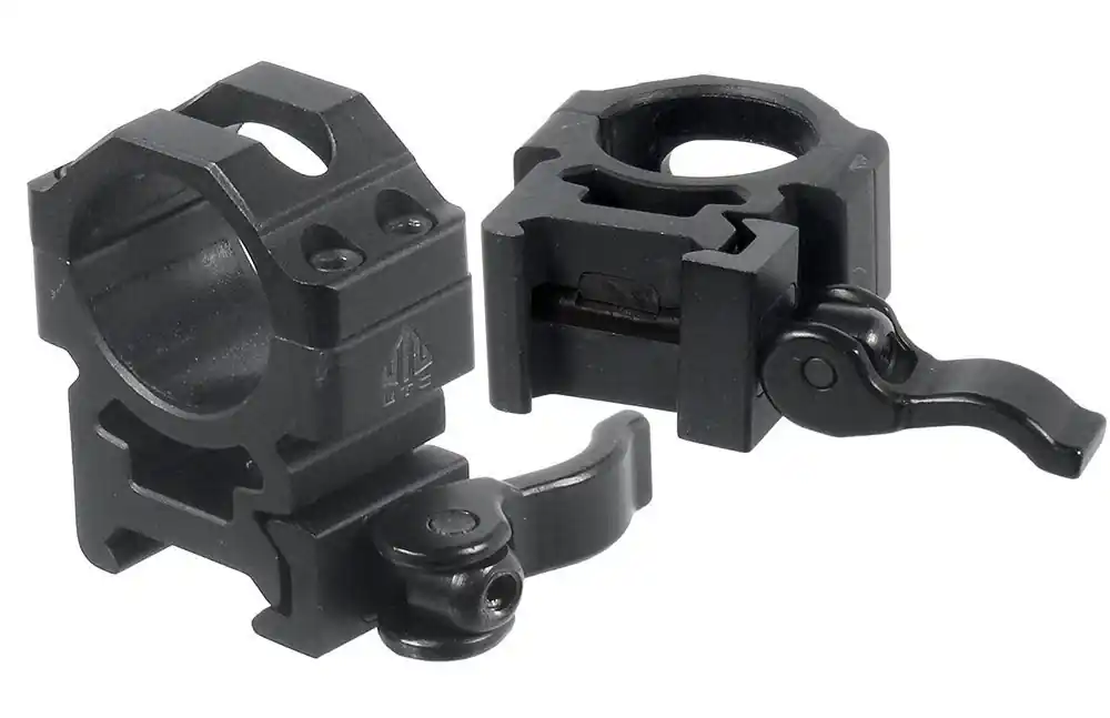 UTG Coppia anelli a sgancio rapido diam. 1" attacco Picatinny RQ2W1154