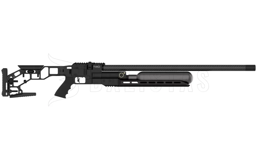EPIC Airguns Carabina PCP Alta Potenza Mod. TWO cal. 5,5 (.22) CANNA LOTHAR WALTHER 700mm - SERBATOIO CARBONIO - ARCA RAIL