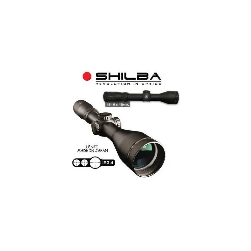 Shilba Ottica Gold Medal 1.5-6x42 Reticolo IRG 4