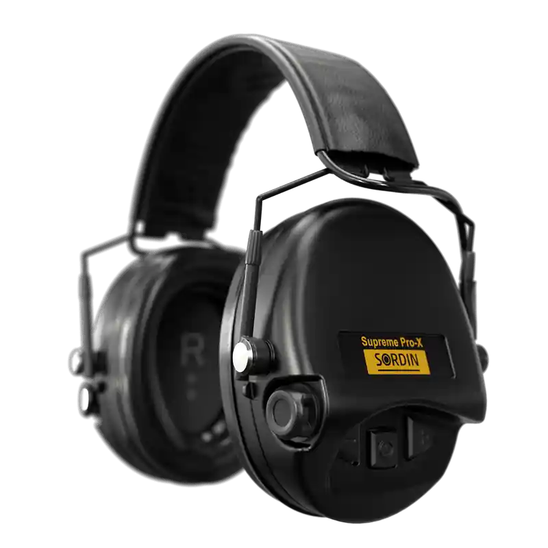 Sordin Cuffia Supreme Pro-X SFA Slim Black 74502-04-S