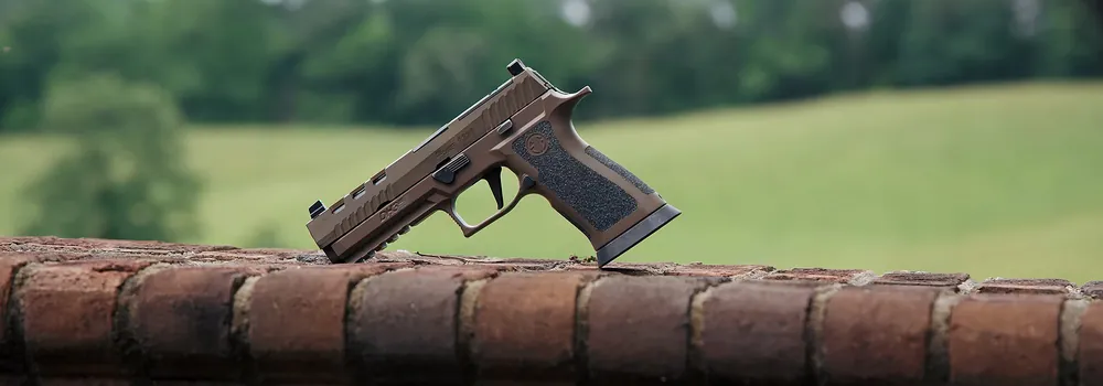 Sig Sauer pistola semiauto. mod. P320 X-Five DH3 X-Ray Coyote cal. 9x19