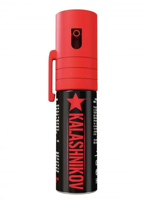 Spray antiaggressione al peperoncino Kalashnikov