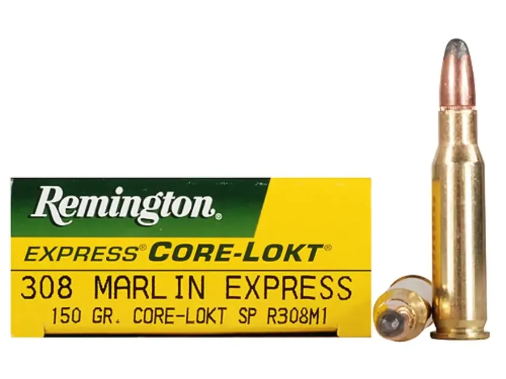 Remington cartucce cal. 308 Marlin Express Core-Lokt SP 150 gr. conf. 20
