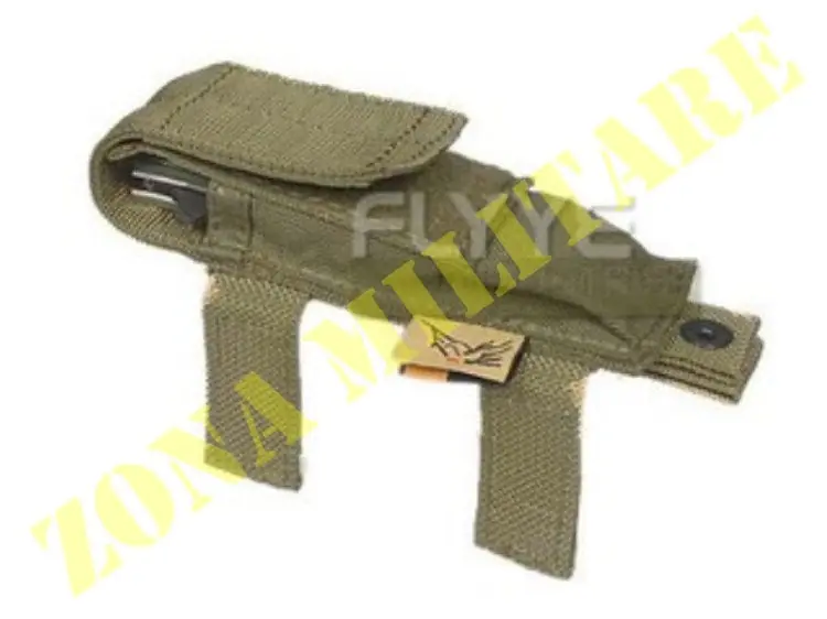Fodero Coltello Marca Flyye Colore Verde Od