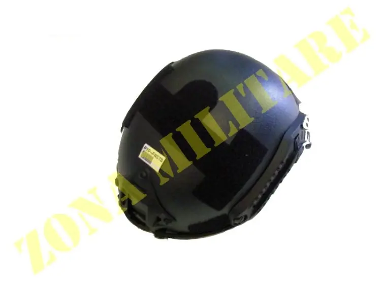Elmetto Royal Fast Con Ris Laterali Black