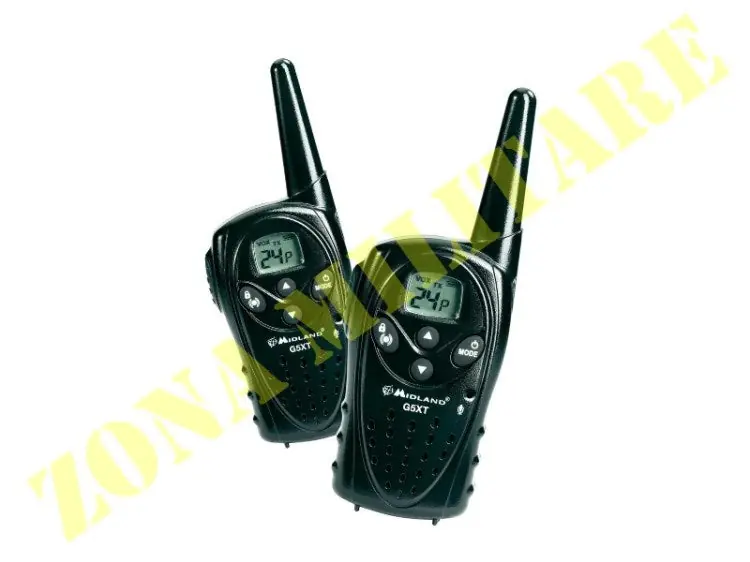 Radio Midland G5Xt In Blister A Doppia Radio Nera