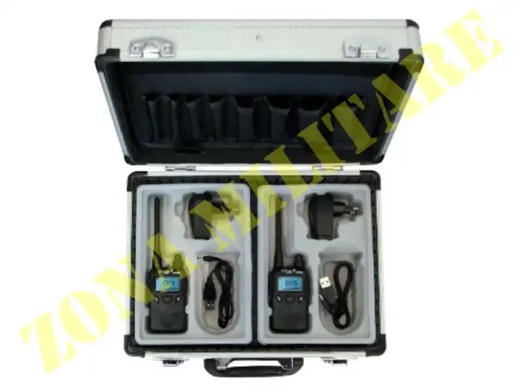 Ricetrasmettitori Mini In Valigia Kit A Due Radio