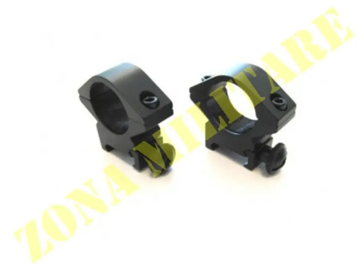 Coppia Di Anelli Bassi In Alluminio Per Ris 20Mm