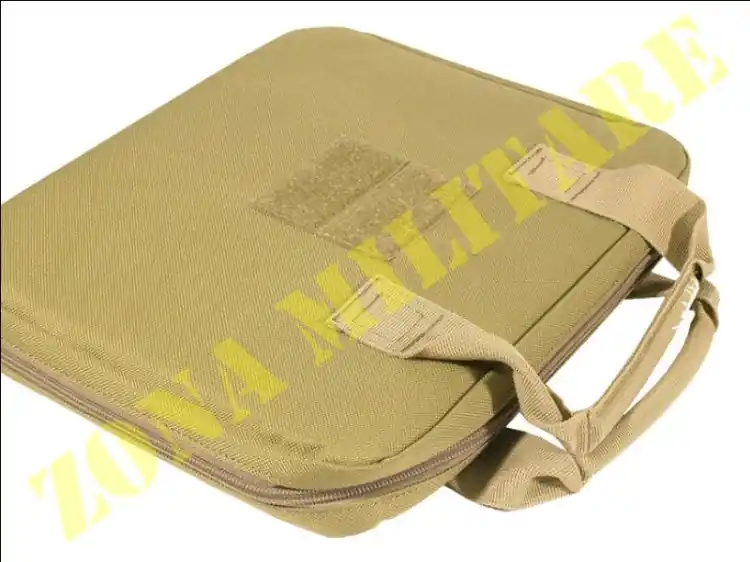 Borsa Porta Doppia Pistola In Codura Colore Tan