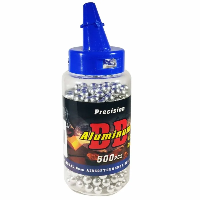 PALLINI IN ALLUMINIO 0,33g 500 PEZZI WIN GUN