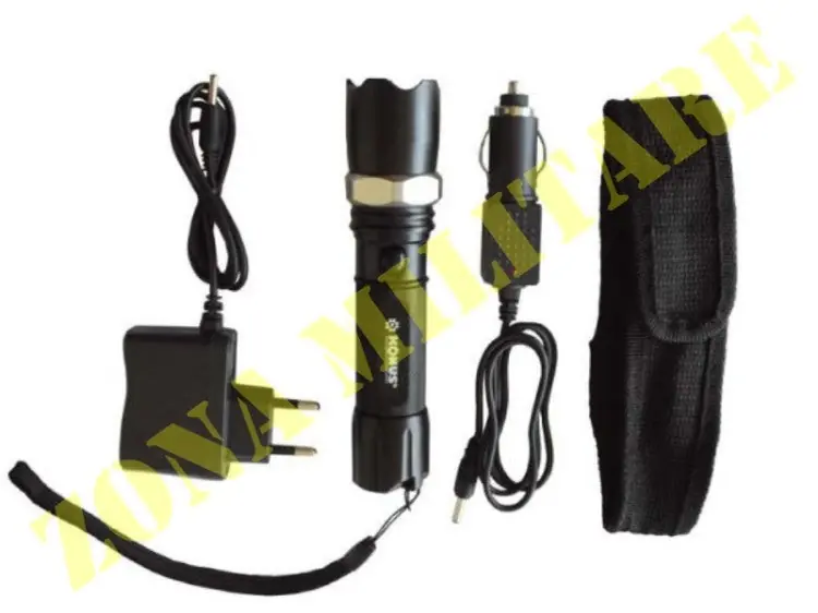 Torcia Led Cree Regolabile e Ricaricabile KONUS