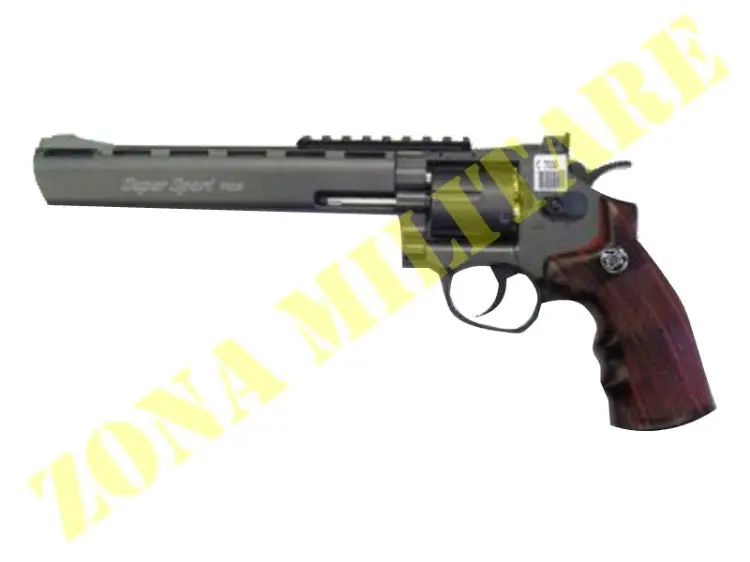 Revolver Win Gun A Gas Canna Da 8‘‘ Brunito