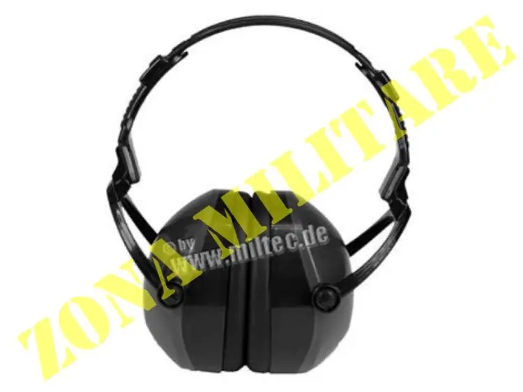 Cuffia Antirumore Miltec Colorazione Nera