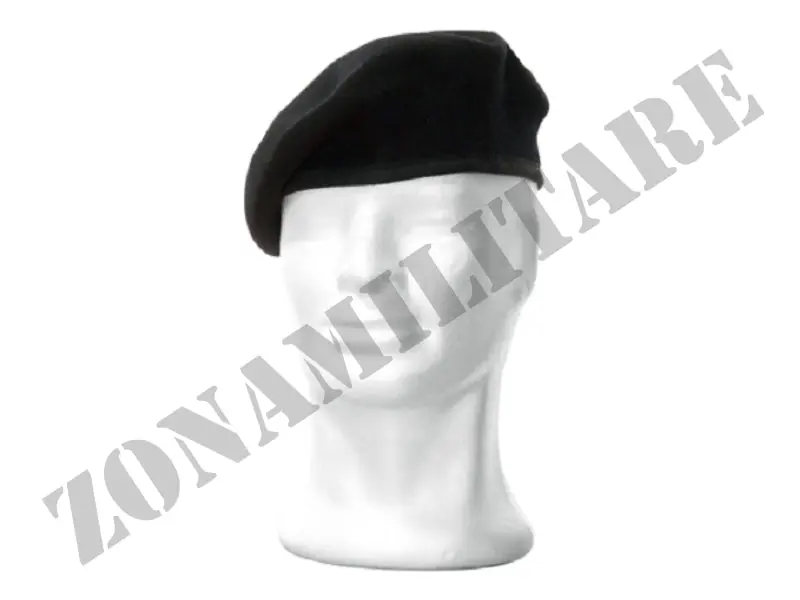 Basco Spagnolo Nero Con Bordino In Tessuto Gros Grain marca OMD