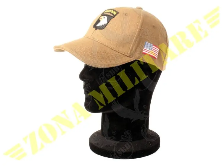 Berretto Cotone 101° Airborne Colore Kaki