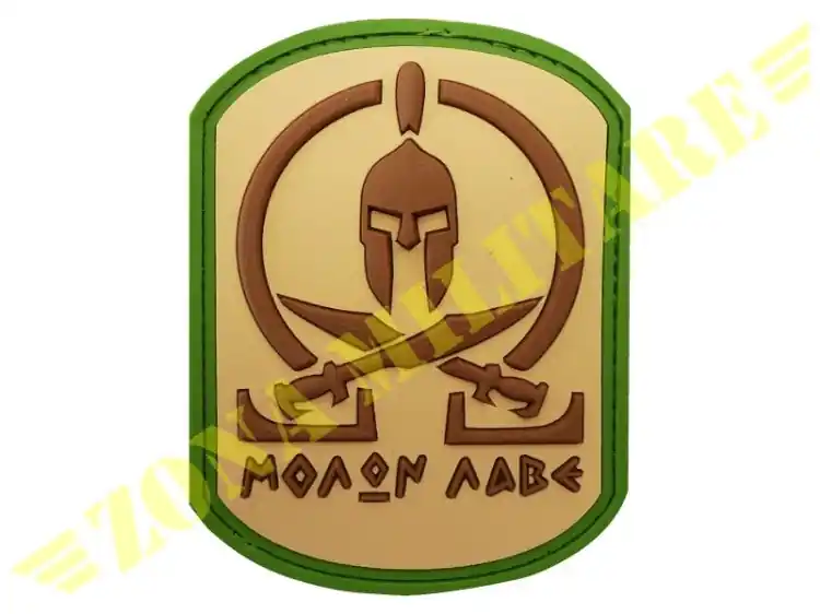 Patch Jtg Molon Labe Rubber Multicam