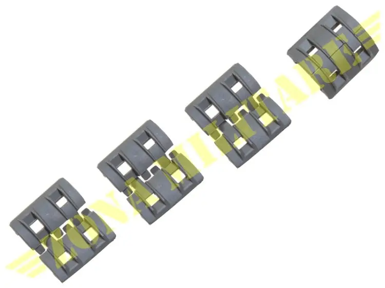 Coperture Element Per Rail Set 4X2 Colore Foliage Green