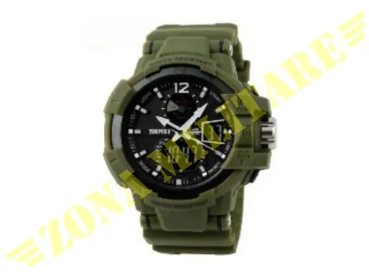 Orologio Military 3 Analogico e Digitale Miltec