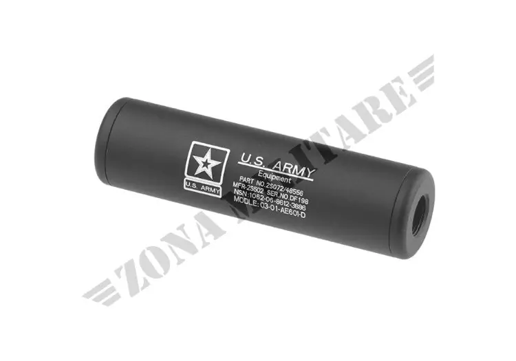 silenziatore 110Mm Lw Us Army Cw/Ccw King Arms