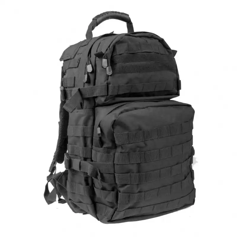 ZAINO MILITARE ASSAULT MEDIO DA 40LT NERO SBB