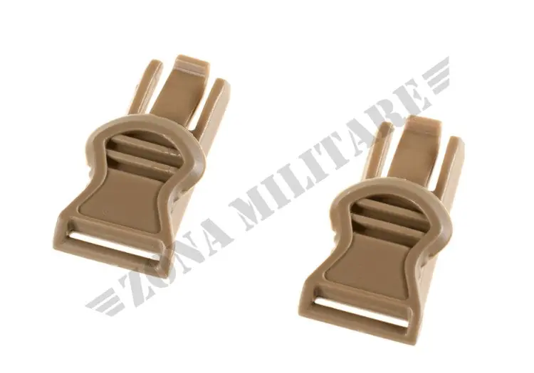 Goggle Swivel Clips 19Mm Fma Tan