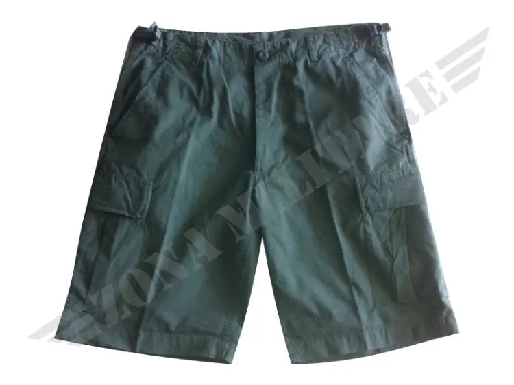 Bermuda Miltec Colorazione Verde R/S Stone Washed