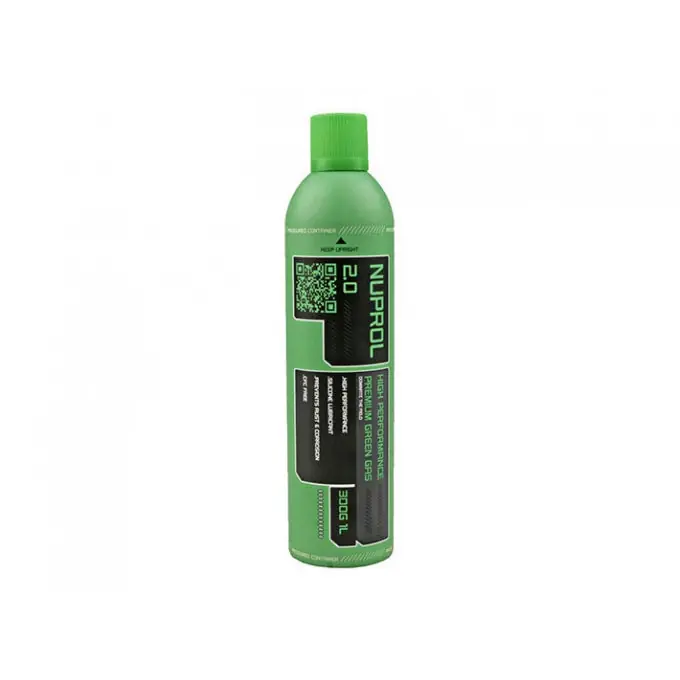 BOMBOLA PREMIUM GREEN GAS 2.0 650ml NUPROL