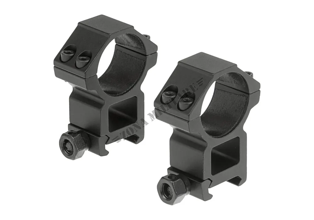 ANELLI DI MONTAGGIO ALTI DA 30mm LEAPERS