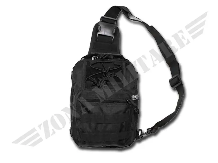 Marsupio Monospalla Softair Molle Nero Mfh
