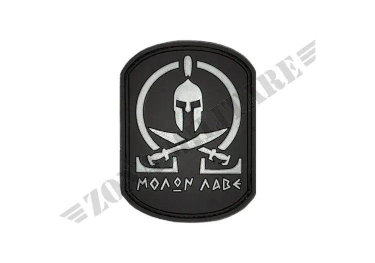 Patch Jtg Molon Labe Rubber Swat Version