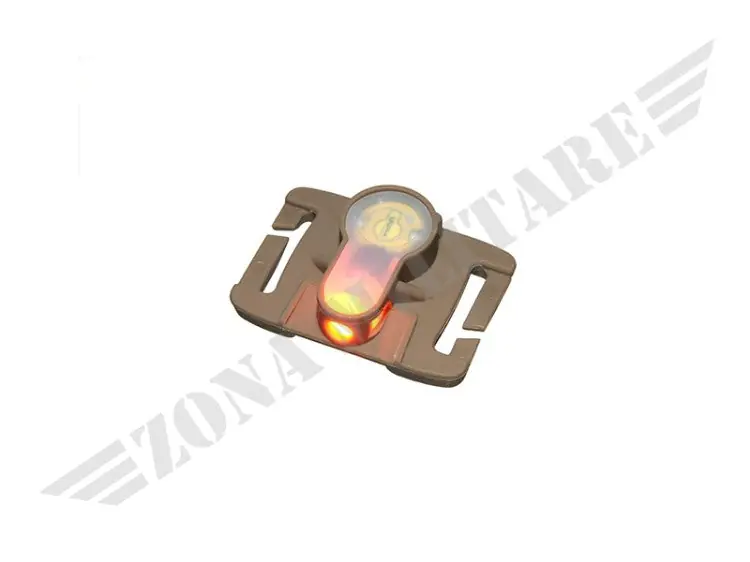 Compact Led Strobe Marker Molle Dark Earth Red Light