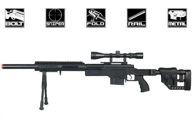Fucile Sniper Well Mb4410A Black Version