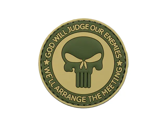 PATCH GOMMATA PUNISHER GOD WILL JUDGE 8FIELDS