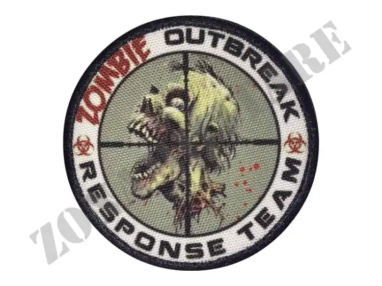 Patch Zombie Outbreak Response Team Tonda Con Velcro
