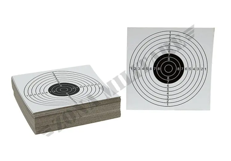 Bersagli Confezione Da 100Pcs 14X14Cm Poligono