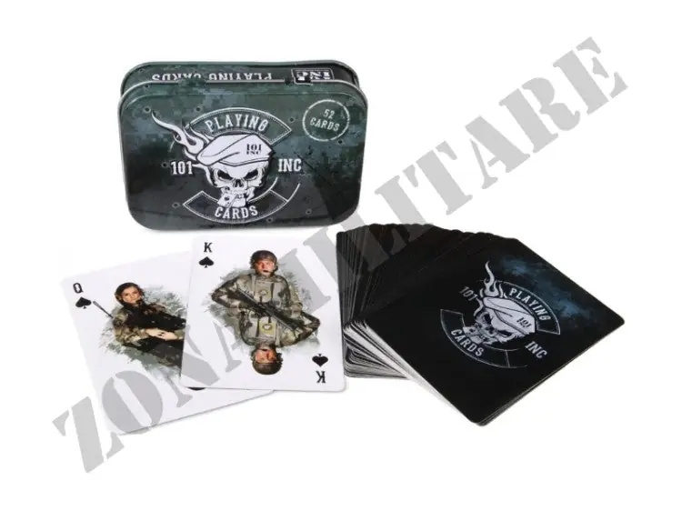 Carte Da Gioco Militari Plastificate