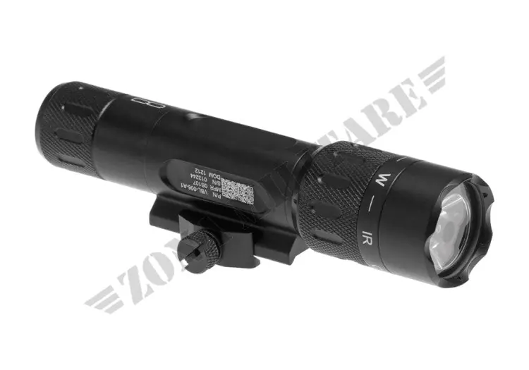 Torcia Flashlight Wmx200 Tactical Weapon Light Night Evolution Black