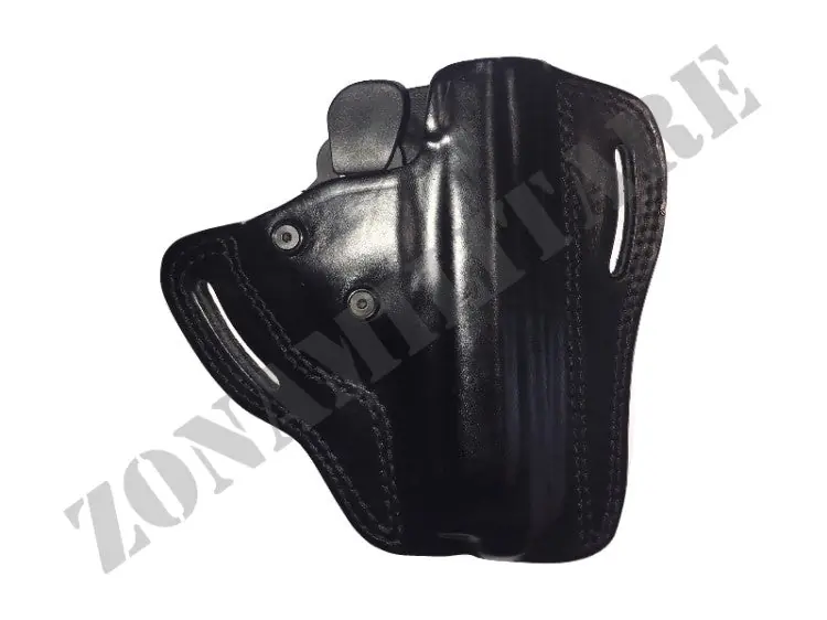 FONDINA DA FIANCO IN CUOIO PER PORTO OCCULTO CON SICURA IN POLIMERO VEGA HOLSTER